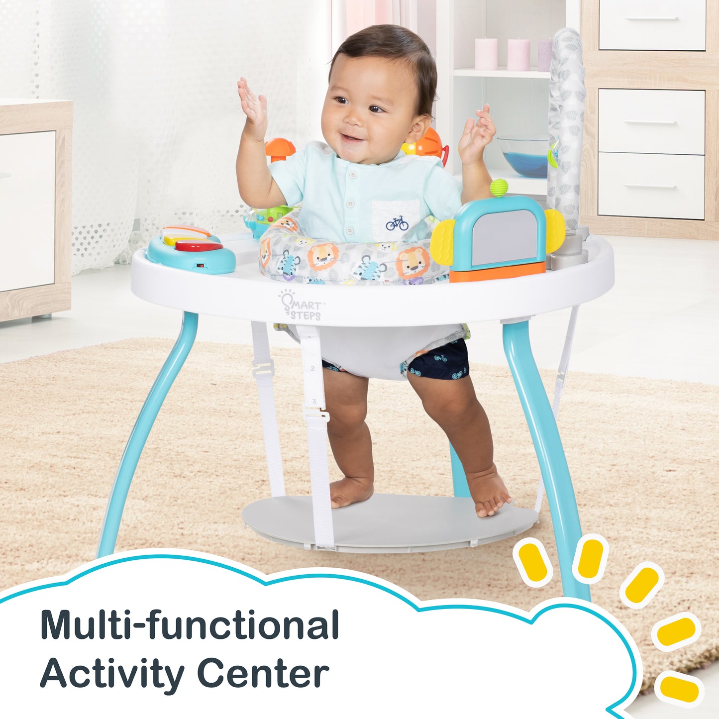 Smart Steps Bounce N’ Play 3-in-1 Activity Center multi functional activity center