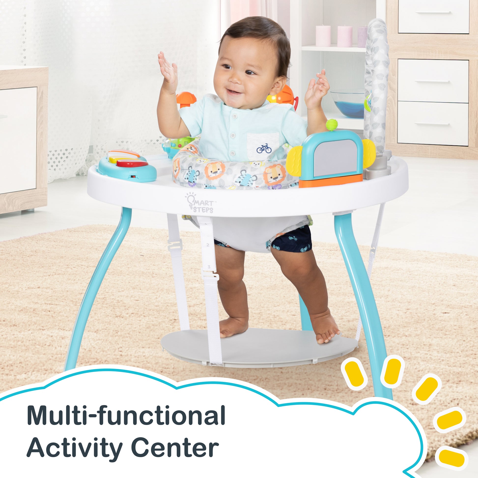 Smart Steps Bounce N’ Play 3-in-1 Activity Center multi functional activity center