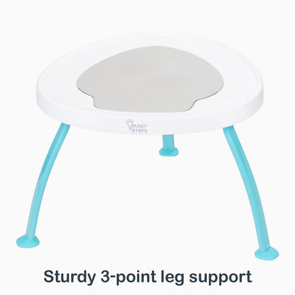 Smart Steps Bounce N’ Play 3-in-1 Activity Center with sturdy 3 point leg support