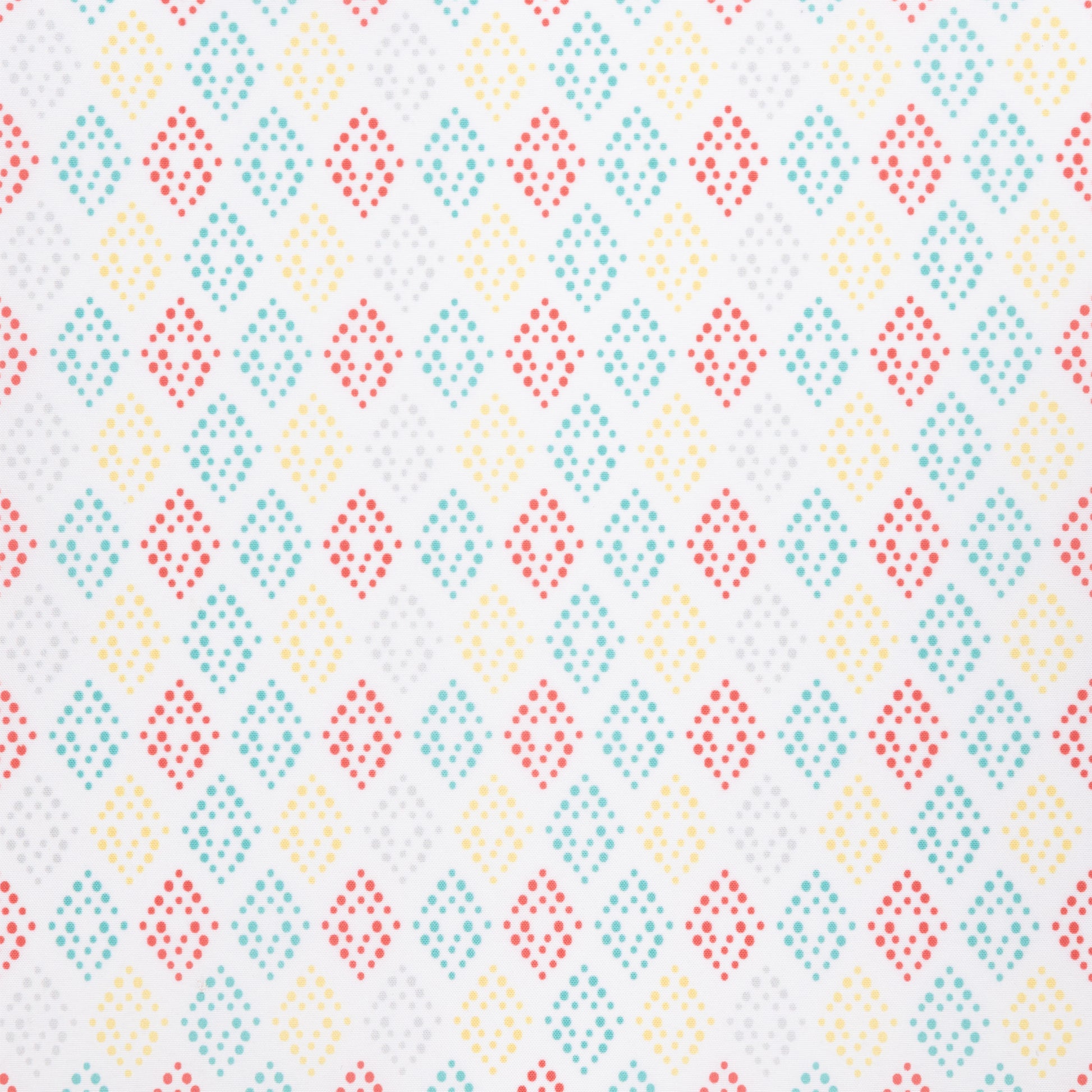 Smart Steps Hop N' Discover 3-in-1 Activity Center dots and diamond pattern on the fabric
