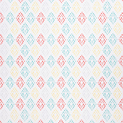 Smart Steps Hop N' Discover 3-in-1 Activity Center dots and diamond pattern on the fabric