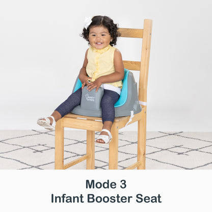 Infant booster seat mode of the Smart Steps by Baby Trend Explore N’ Play 5-in-1 Activity to Booster Seat