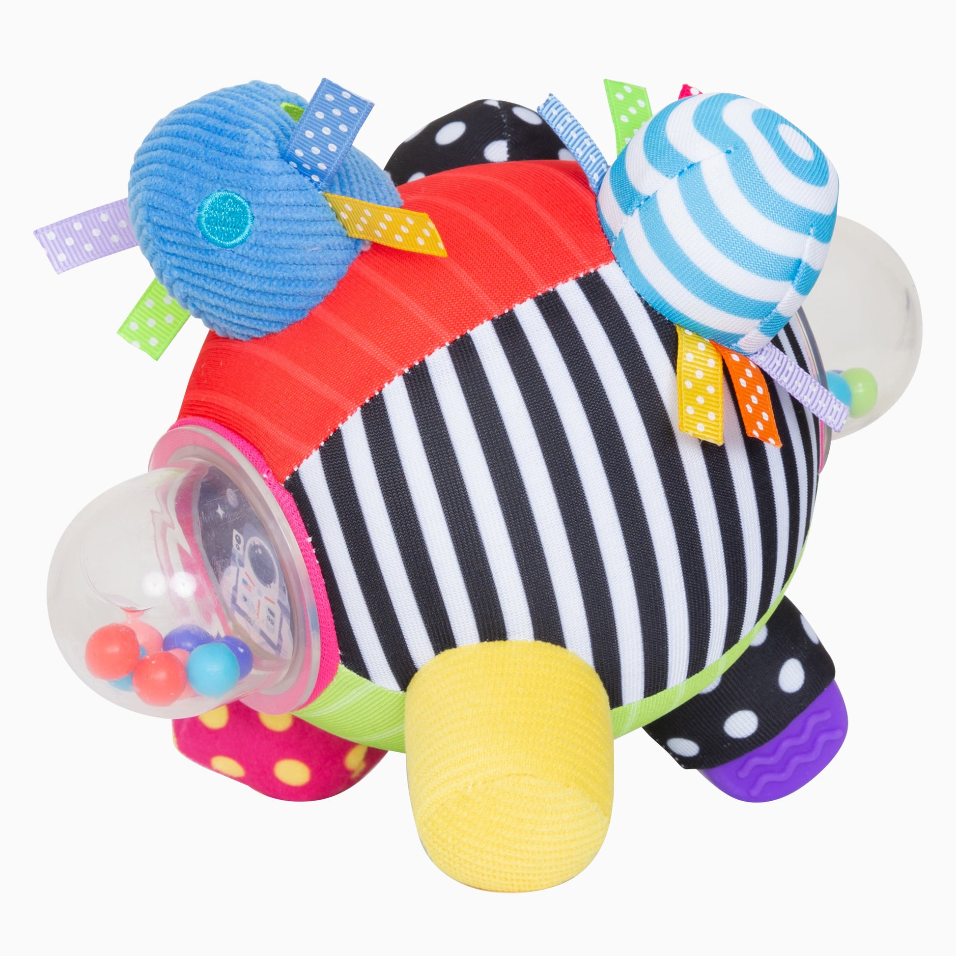 Focuses on cause and effect from the Smart Steps Galaxy Sensory Ball