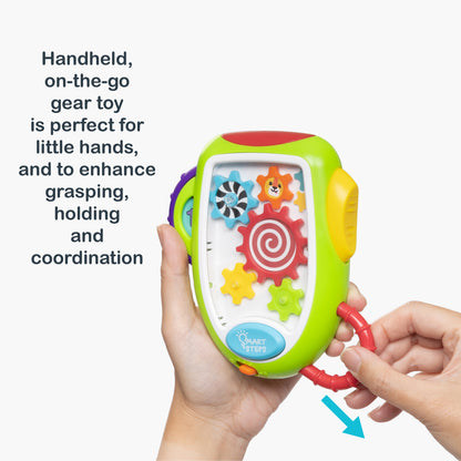 Smart Steps Gadget Gears Counting Toy handheld on the go gear toy is perfect for little hands
