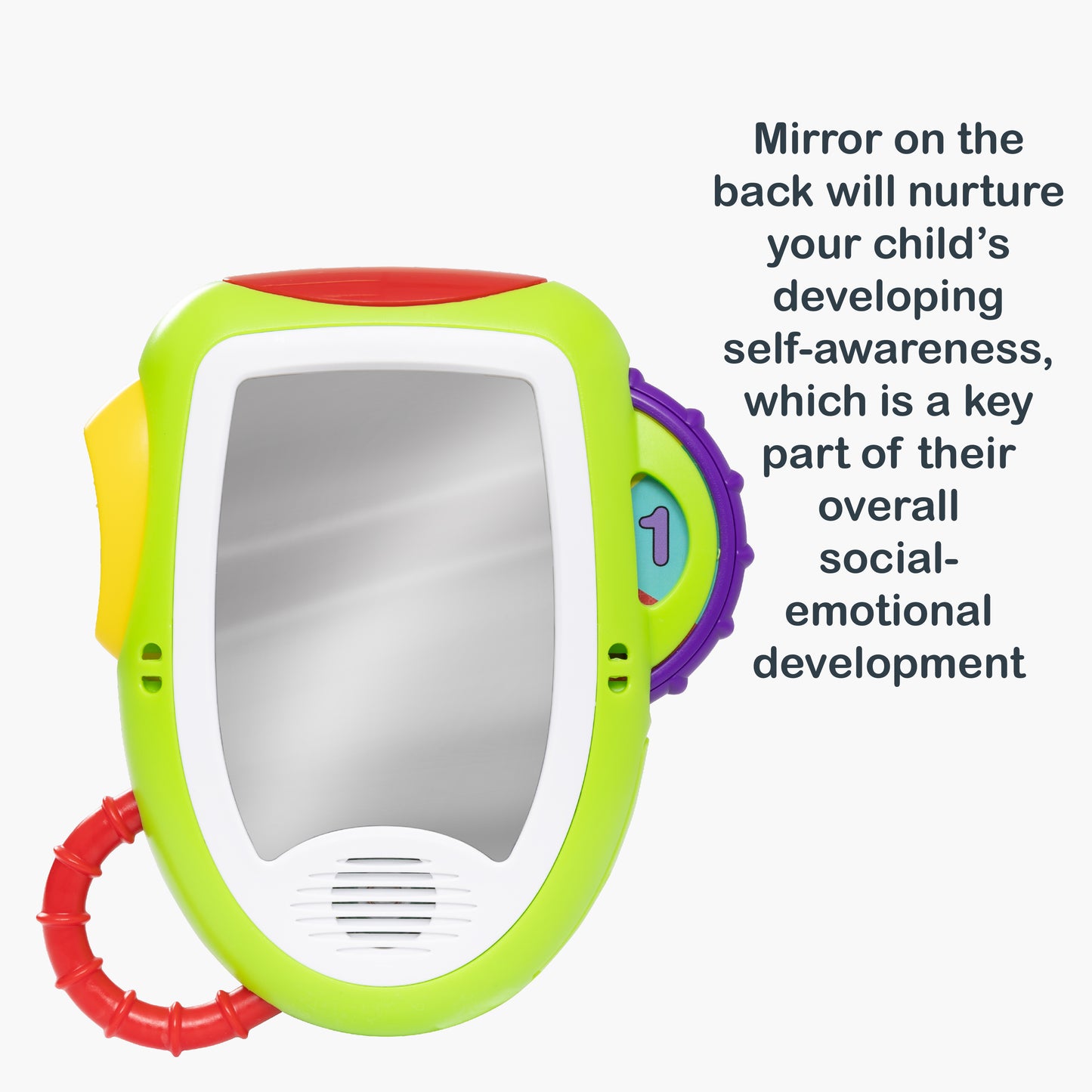 Smart Steps Gadget Gears Counting Toy mirror on the back will nurture your child's developing self awareness