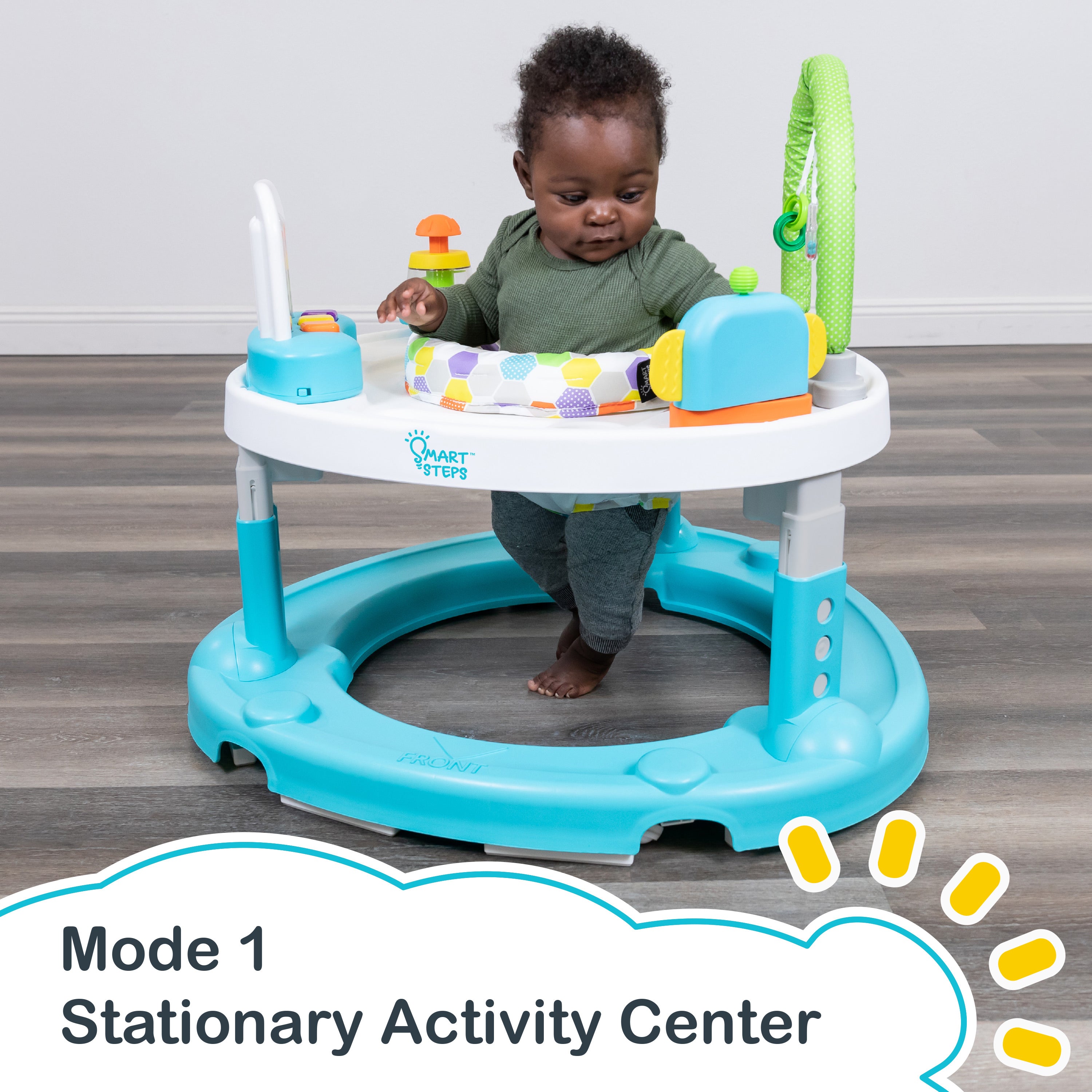 Stationary baby walker on sale